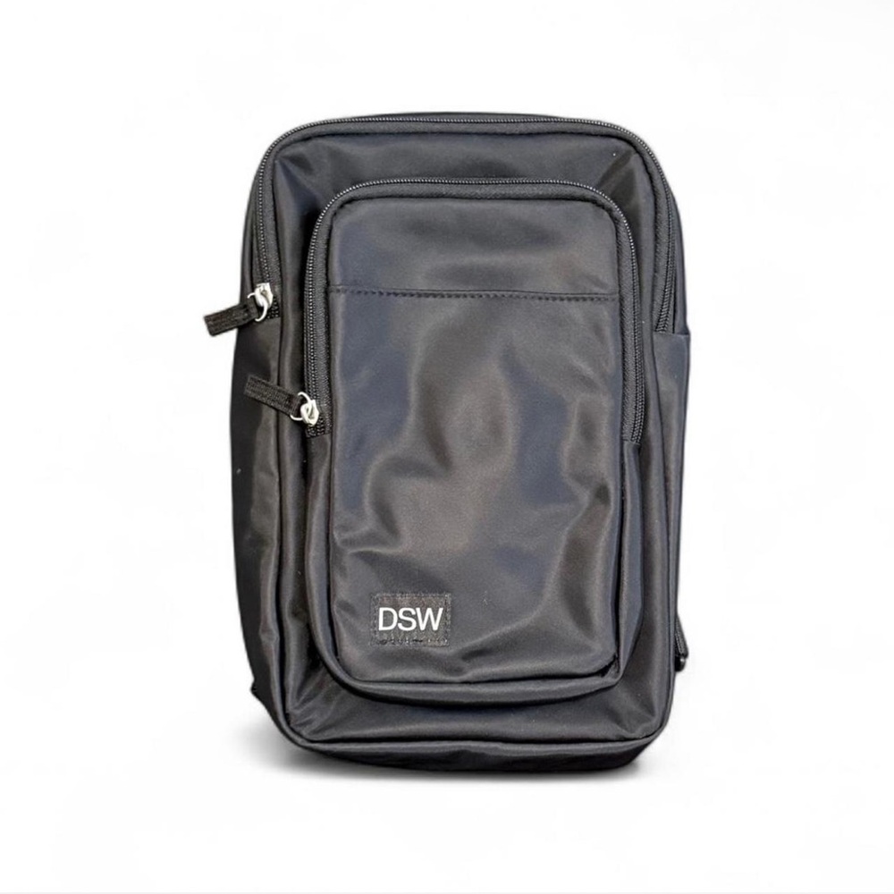 DSW NWT Black Unisex Women’s Men’s Sling Bag